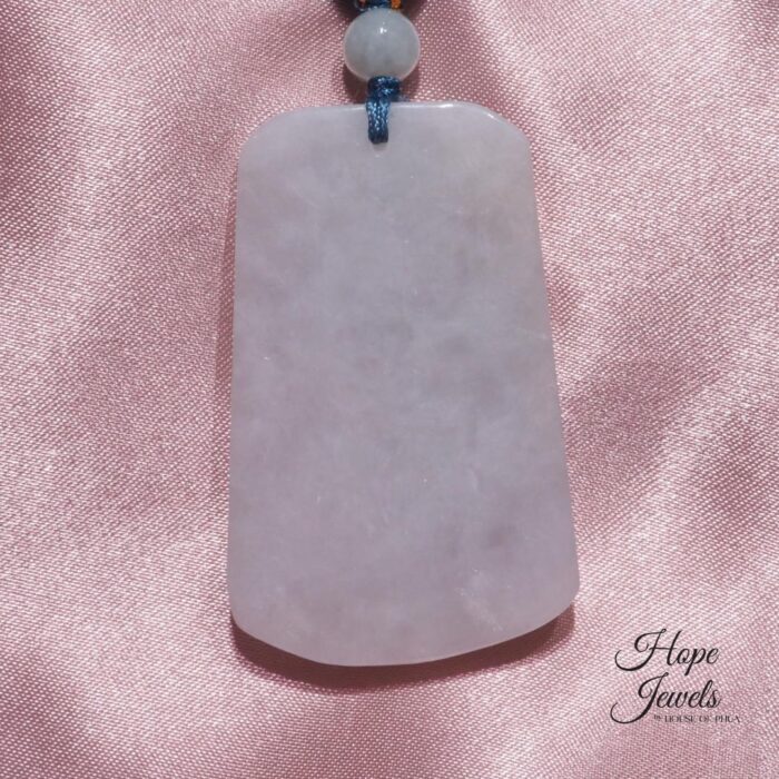 Nine-Tailed Wolf (九尾狼) Jade Pendant – Grade A Jadeite - Image 2