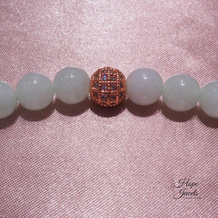 92 Beads Jade Necklace - Grade A Jadeite - Image 3