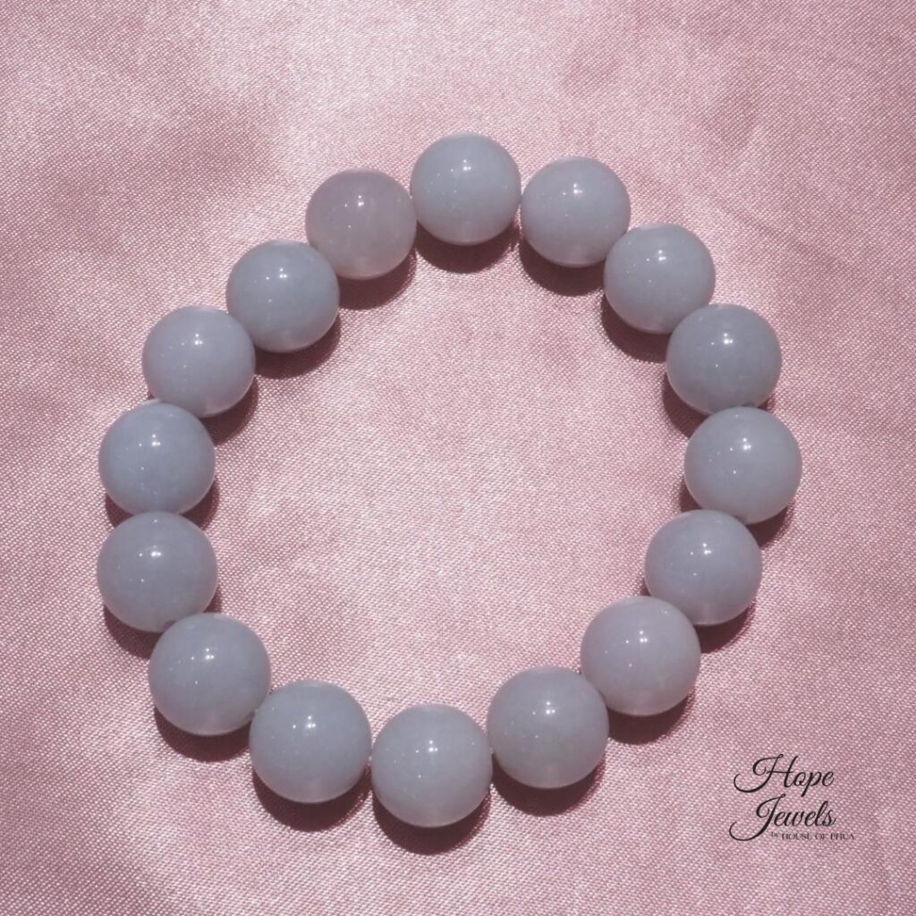 16 Beads Jade Bracelet - Grade A Jadeite