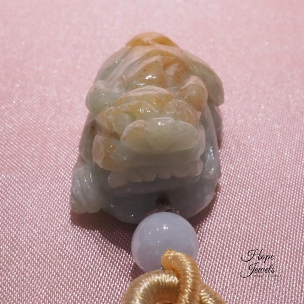 Pixiu Pendant - Grade A Jadeite