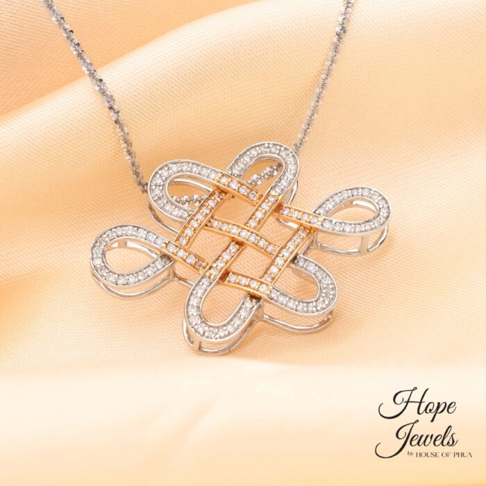 Hope Jewels Love Infinity Pendant (Large)