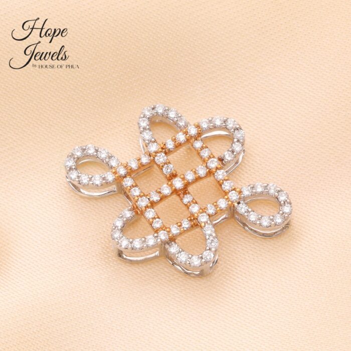 Hope Jewels Love Infinity Pendant (Medium)